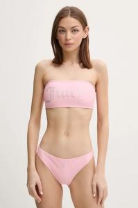 Двухкомпонентный купальник Ariel bandeau Juicy Couture, розовый