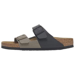 Birkenstock Тапочки-слайды Arizona Split из ЭВА, устойчивые к истиранию, унисекс, черно-серые, свободного кроя