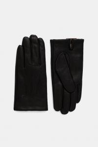 Кожаные перчатки Mm, черный