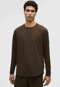 Лицензия на тренировки, футболка с длинными рукавами Lululemon, Walnut Crunch