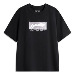 Футболка Все возможно графическая футболка Li-Ning, черный