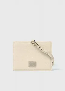 Металлический чехол для удостоверения личности с укороченным логотипом