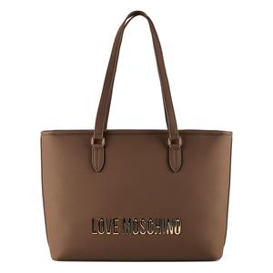 Love Moschino Шоппер 'Bold Love' в коричневом цвете