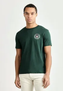 Футболка с графическим принтом Gant, Tartan Green