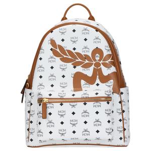 MCM Средний рюкзак из кожи Визетос унисекс белый