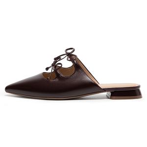 Сандалии с закрытым носком женские C°BANNER, Burgundy