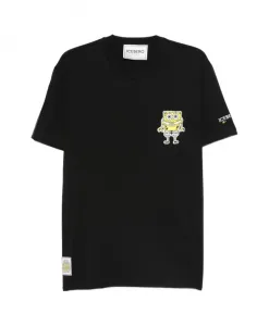 Футболка с графическим принтом и круглым вырезом Iceberg, черный