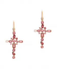 Серьги Anna из красного золота с турмалином DOLCE & GABBANA, красный