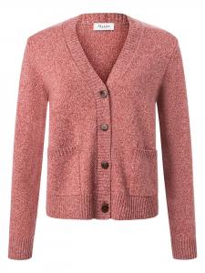 Maerz Muenchen Шерстяной кардиган красно-розового цвета