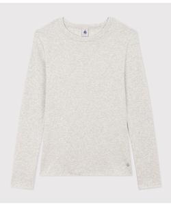 футболка с круглым вырезом и длинными рукавами