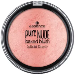 Румяна pure nude baked blush Essence, 1 - shimmery rose, вес 7 гр.