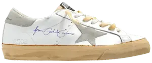 Кроссовки Golden Goose Superstar 'White Ice', белый