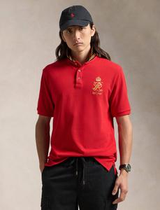 Поло POLO RALPH LAUREN Regular Fit, красный