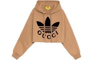 Толстовка женская Adidas Originals x Gucci, бежевый