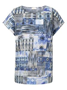 Блуза Goldner, синий деним