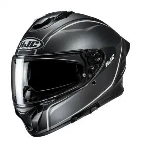 Шлем HJC C71 Quez HJC Helmets, матовый черный/серый