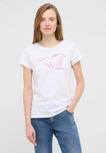Футболка Mustang STYLE LOA, Weiß/White