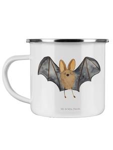 Белая кружка с крыльями летучей мыши и без слов Mr. & Mrs. Panda