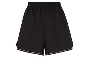 Женские повседневные шорты черные FENDI