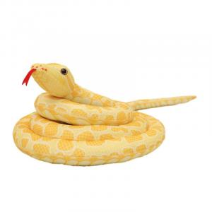 Искусственная золотая питон, шуточные игрушки плюшевые куклы высота 220/300/400 см Handsome