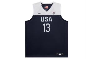 Детская баскетбольная рубашка Nike Kids, цвет Dark Blue