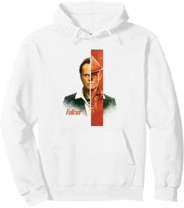 Толстовка с капюшоном Cooper Howard Fallout, белый