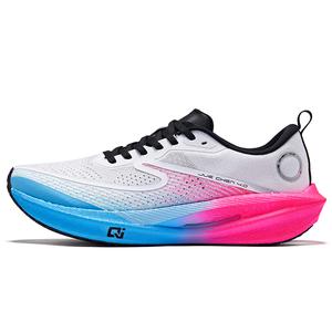 Erke Кроссовки Absolute Dust 4.0 мужские, низкие, цвет: белый, флуоресцентный, фуксия