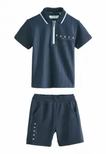 Спортивные брюки стандартного кроя из фактурной ткани. Baker By Ted Baker, Navy