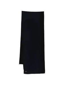 Шарф с бахромой Canali, синий