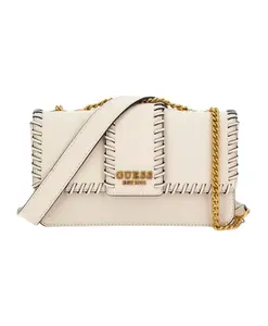 Libera трансформируемая сумка через плечо с клапаном Guess, бежевый