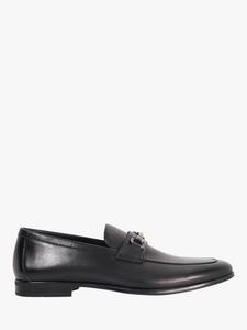 Кожаные лоферы Seymore со snaffle-пряжкой Dune London, Black