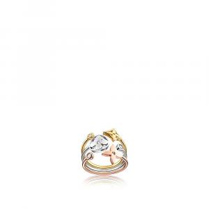 Louis Vuitton Кольцо Idylle Blossom, 3 золота и бриллианты