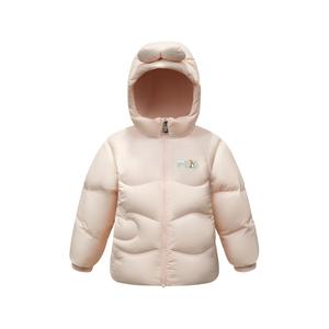 Пуховик BIDETU,LIANMINGKUAN для детей 3-7 лет FILA KIDS, светло-оранжевый