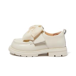 Детская кожаная обувь для детей Snoffy, белый