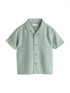 Next Рубашка на пуговицах светлого зеленого цвета Regular fit