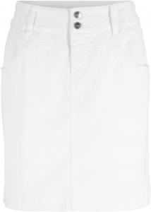 Юбка-стрейч с добавлением лайкры Bpc Bonprix Collection, белый