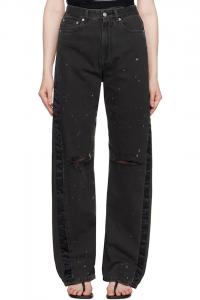 Джинсы с пятью карманами Mm6 Maison Margiela, черный