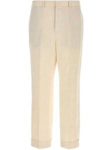 Льняные брюки Valentino Garavani, нейтральный