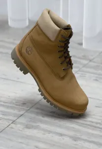 Премиальные 6-дюймовые ботинки на шнуровке до щиколотки Timberland, Medium Brown