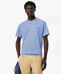 Мужская футболка с коротким рукавом классического кроя с логотипом Lacoste, синий