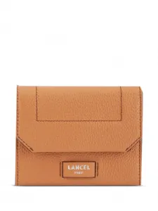 Компактный кошелек Minon Lancel, коричневый