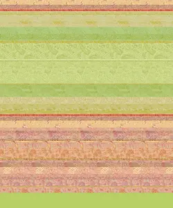 Постельное белье Montalcino V1 "зеленый-розовый-оранжевый 1x 135x200 см + 1x 80x80 см" Bassetti