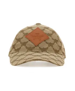 Вышитая бейсболка Mcm, коричневый