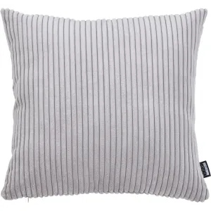 Декоративная подушка Zoom Чехол для подушки из современной вельветовой ткани Done., серебряный