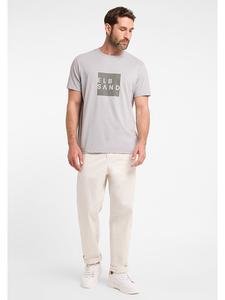 ELBSAND Рубашка "Тиму" бежевого цвета