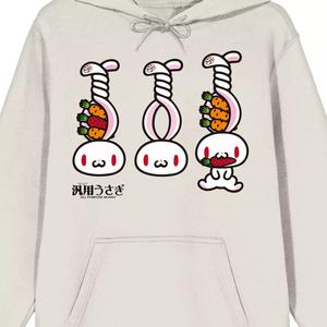 Мужская универсальная толстовка с рисунком Bunny Three Bunnies Licensed Character