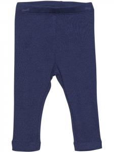 Minymo Детские леггинсы "Leggings Rib" синего цвета