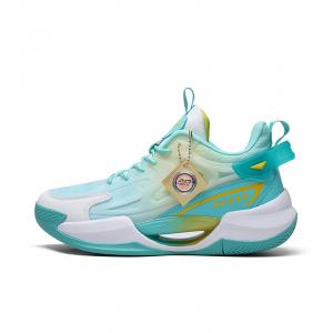 Paco races Амортизирующие устойчивые к истиранию дышащие низкие баскетбольные кроссовки Unisex Jadeite Green, цвет Jadeite Green