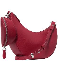 Сумка через плечо Duo Medium из зернистой кожи kate spade new york, Red Jam