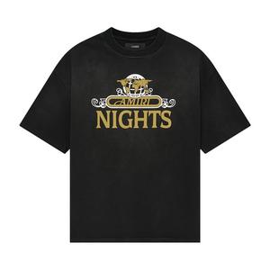 Футболка Amiri Nights Oversized Tee, Black